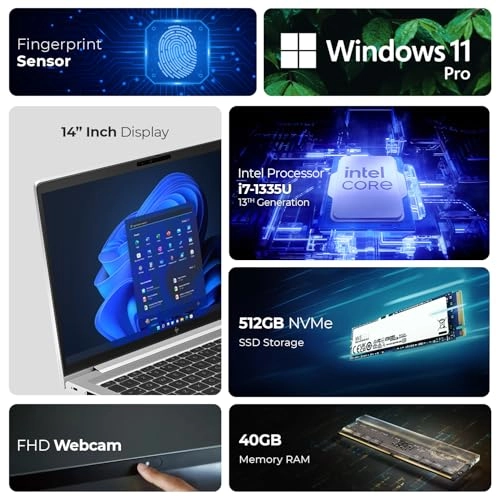 EliteBook 640 G10 - 14'' 512GB 40GB Core i7-1335U