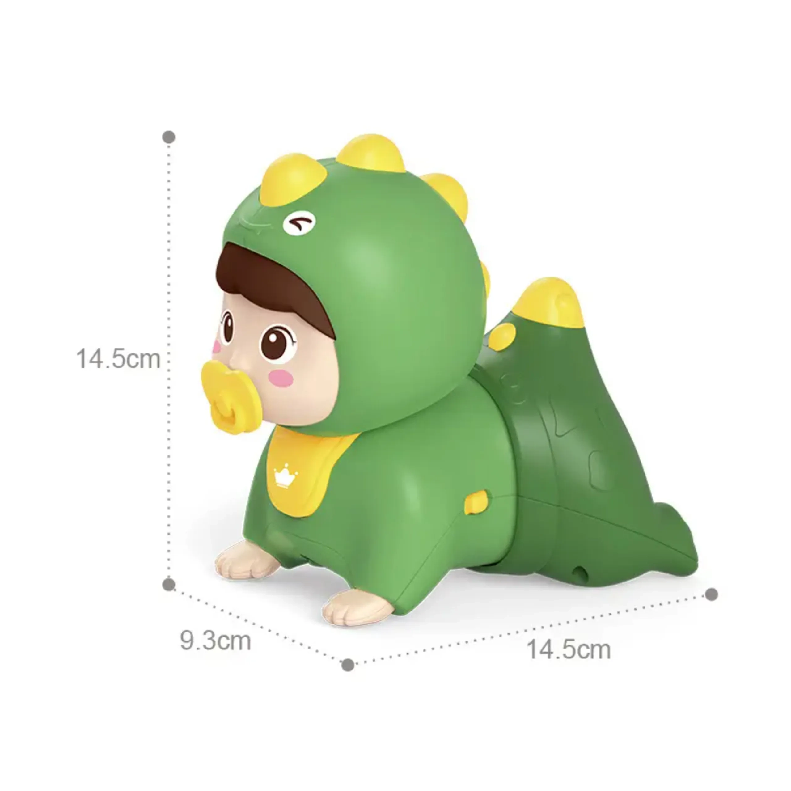 Huanger Dinosaur Crawling Doll - 3 months+