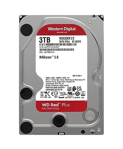 Red 3.5" 5400rpm 64MB SATA 6Gb/s (WD30EFRX) - 3TB