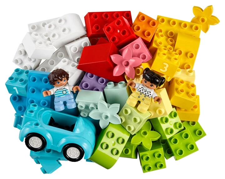 COLOR LAND CHILDRENS TOYS CENTER LLC DUPLO Classic - Brick box (10913) - with storage box