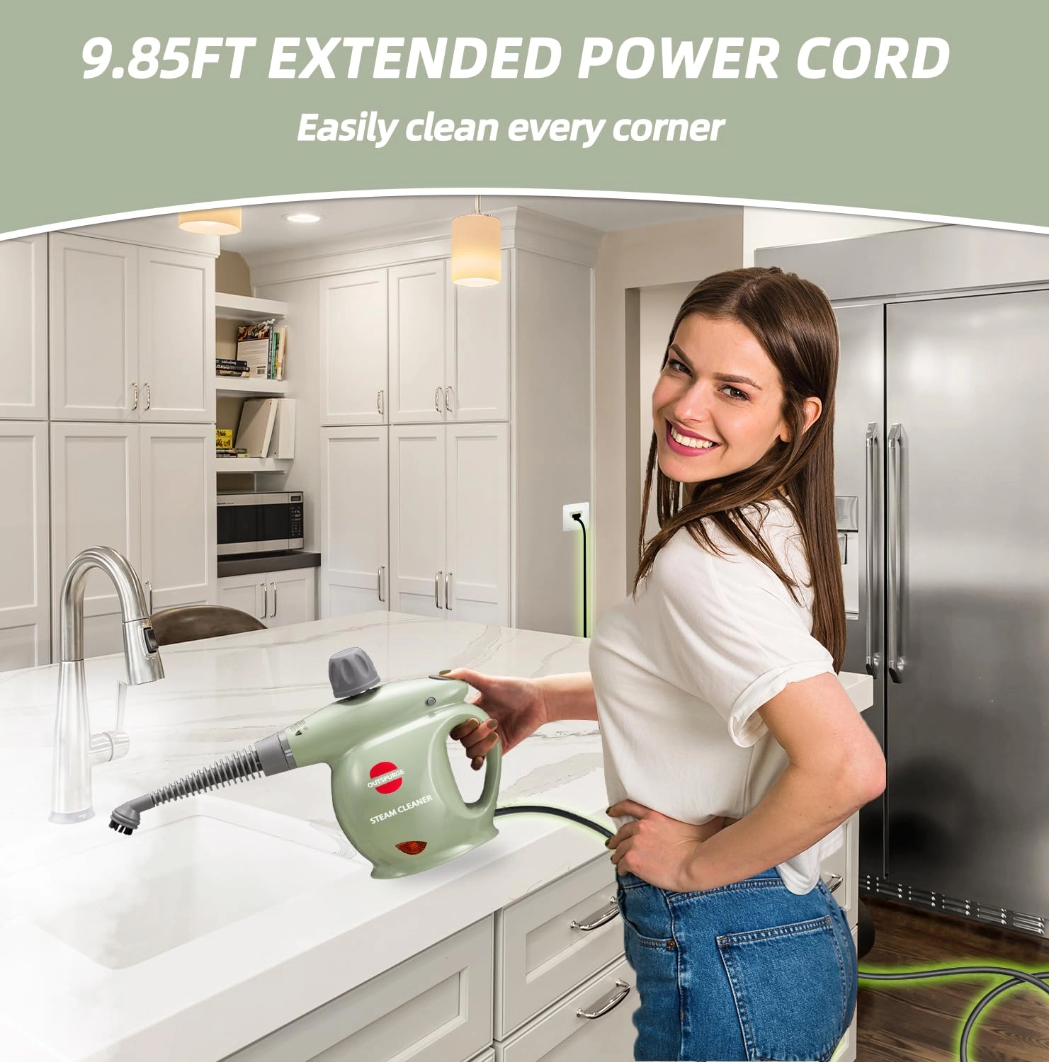 steam cleaner - 3.5E+2 Milliliters