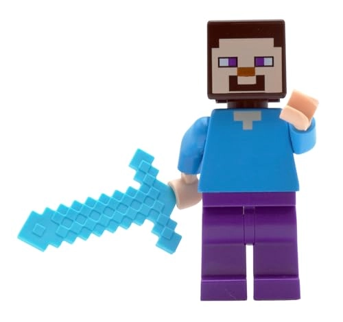 Minecraft - Steve with Pick Axe and Spider (MNC356347)