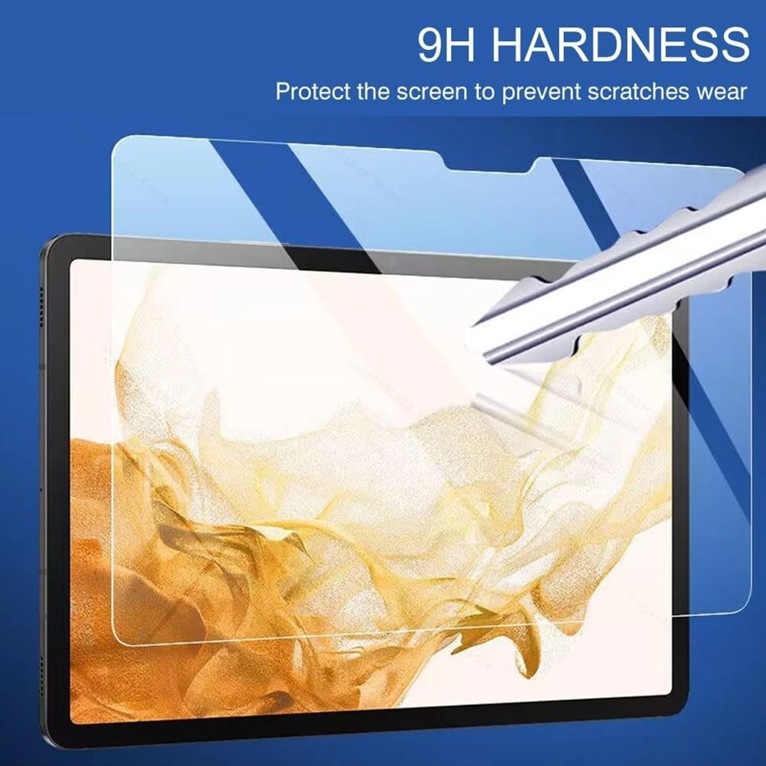 Clear Tempered Glass Screen Protector for Galaxy S8 Plus / Galaxy S9 Plus