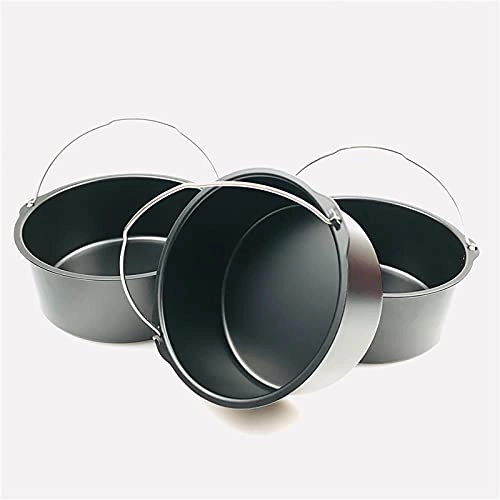 Cake Basket + Silicone Mat + Pizza Tray + Grill + Steaming Rack - Stainless steel +Silica gel 5 Pack