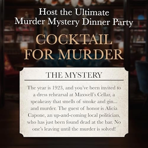 Cocktail for Murder - English 16 years and up