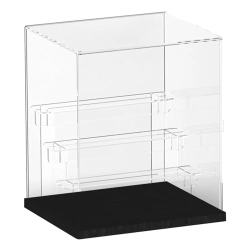 4 Tier Clear Acrylic Display Case - 1