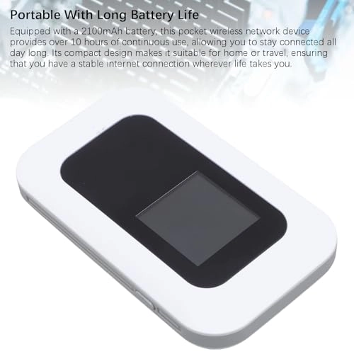 Portable WiFi Hotspot - 4G LTE WiFi 802.11g/b/n 300Mbps