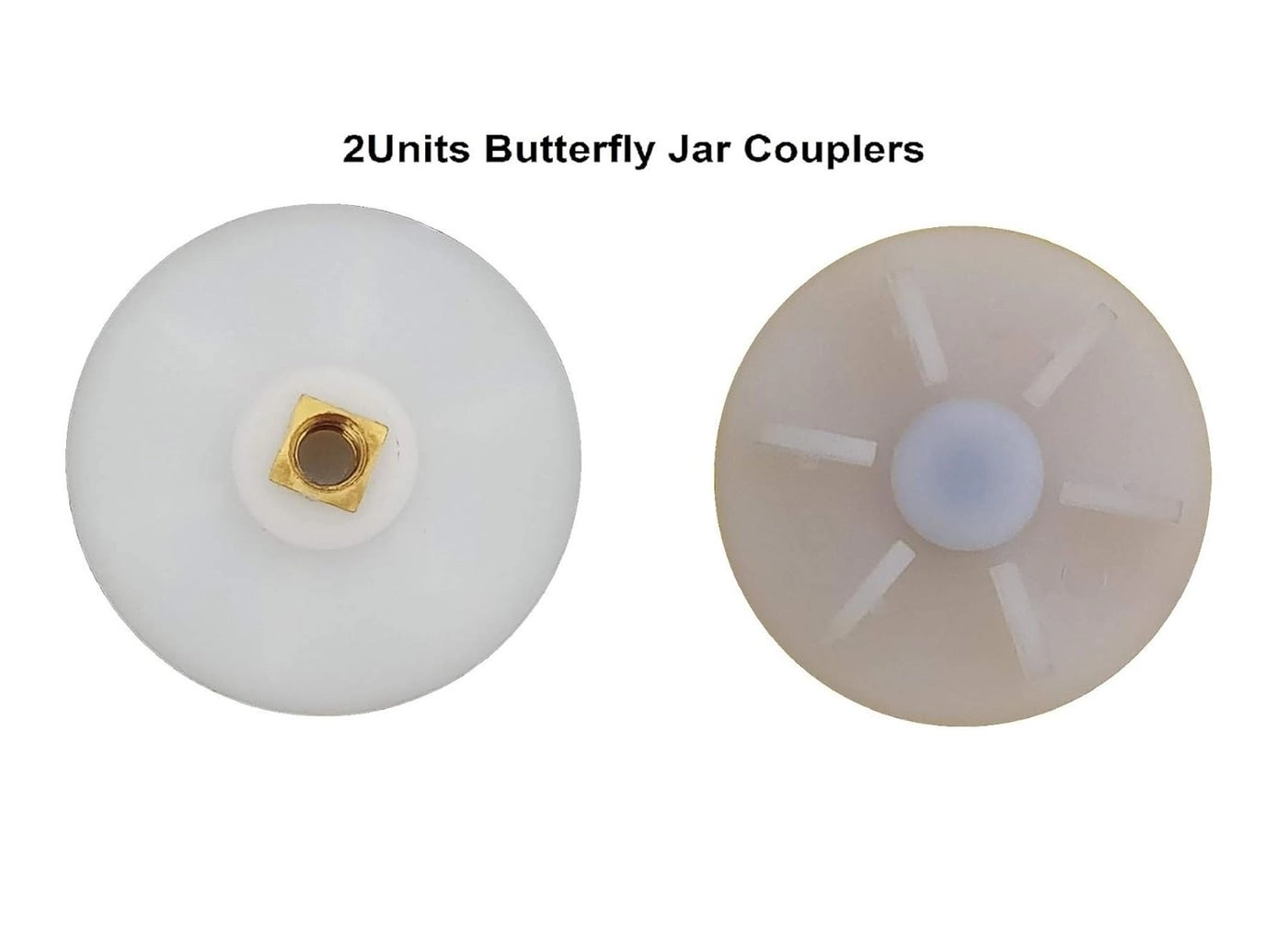 Butterfly Mixergrinder - 2Unit Motor 2Unit Jar Couplers 4 Units White
