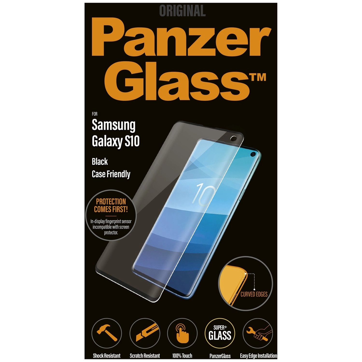 Anti Glare Tempered Glass Screen Protector for Galaxy S10 Plus