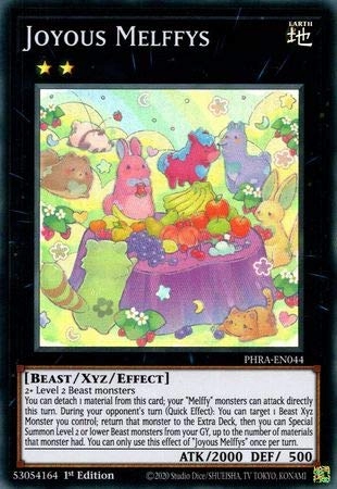 Yu-Gi-Oh! Joyous Melffys PHRA-EN044 - English 1st Edition