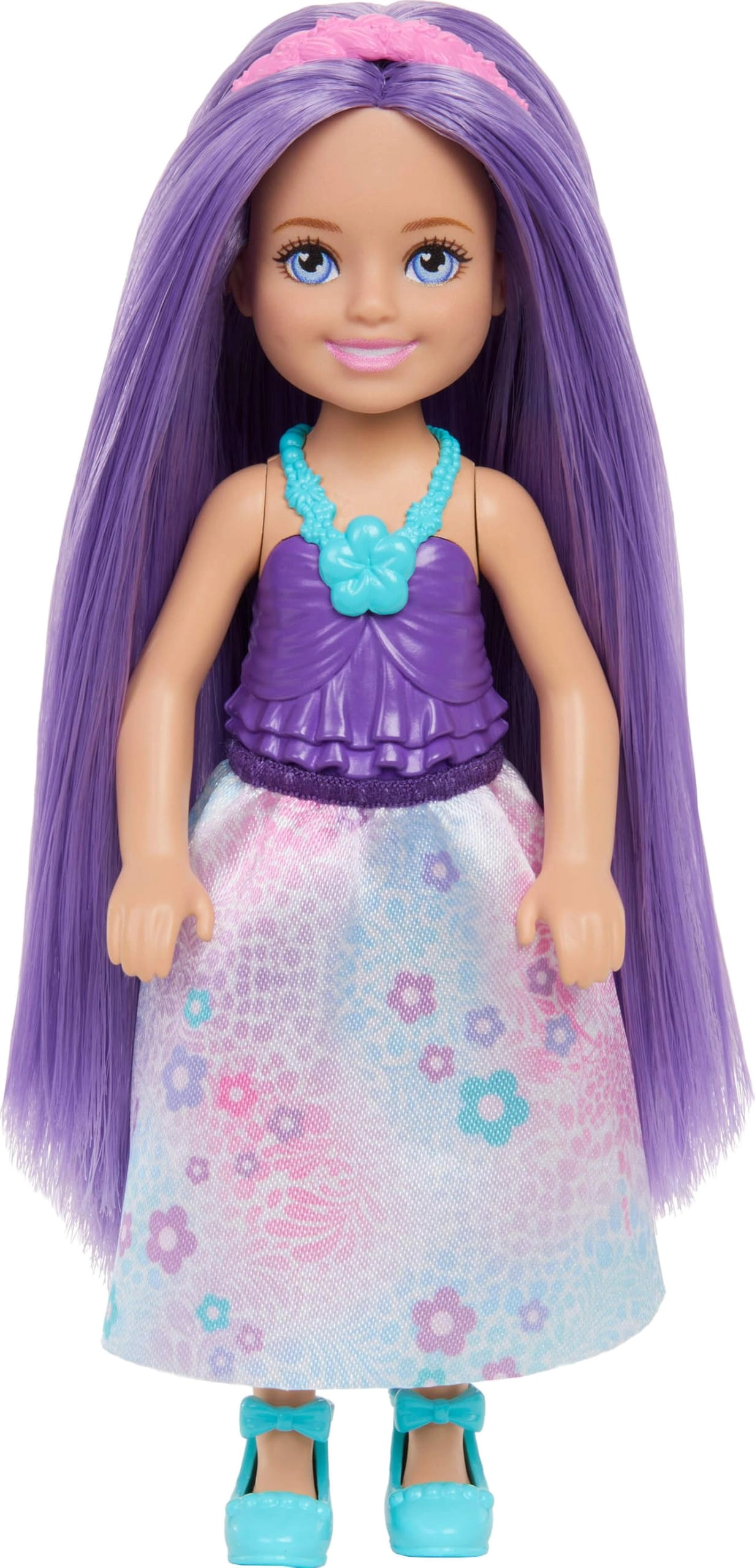 Barbie Chelsea Doll - 6-inch Purple Hair Ages 3+