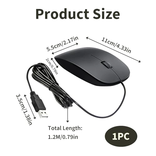 Wired USB Mouse - Wired