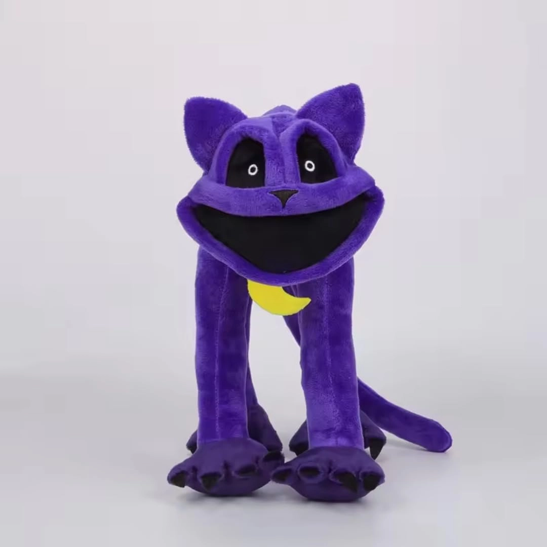 Purple Big Smile Dog 60 cm Plush