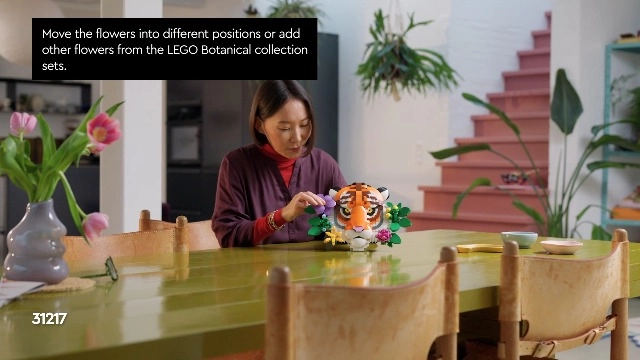 The Fauna Collection - Tiger (31217) - Buildable 3D Multicolor