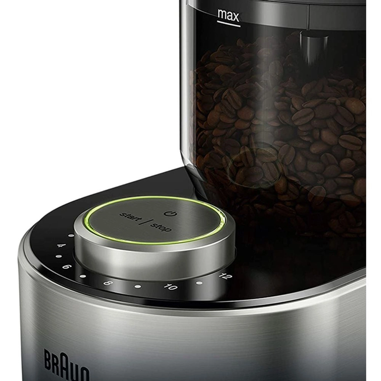 Burr Coffee Grinder - 15 Grind Settings 220g