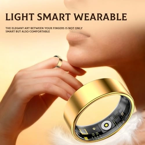 Smart Ring - Health Fitness Tracker 7-Day Battery