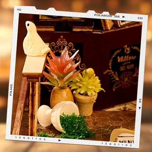 DIY Miniature Dollhouse Kit - Romantic garden