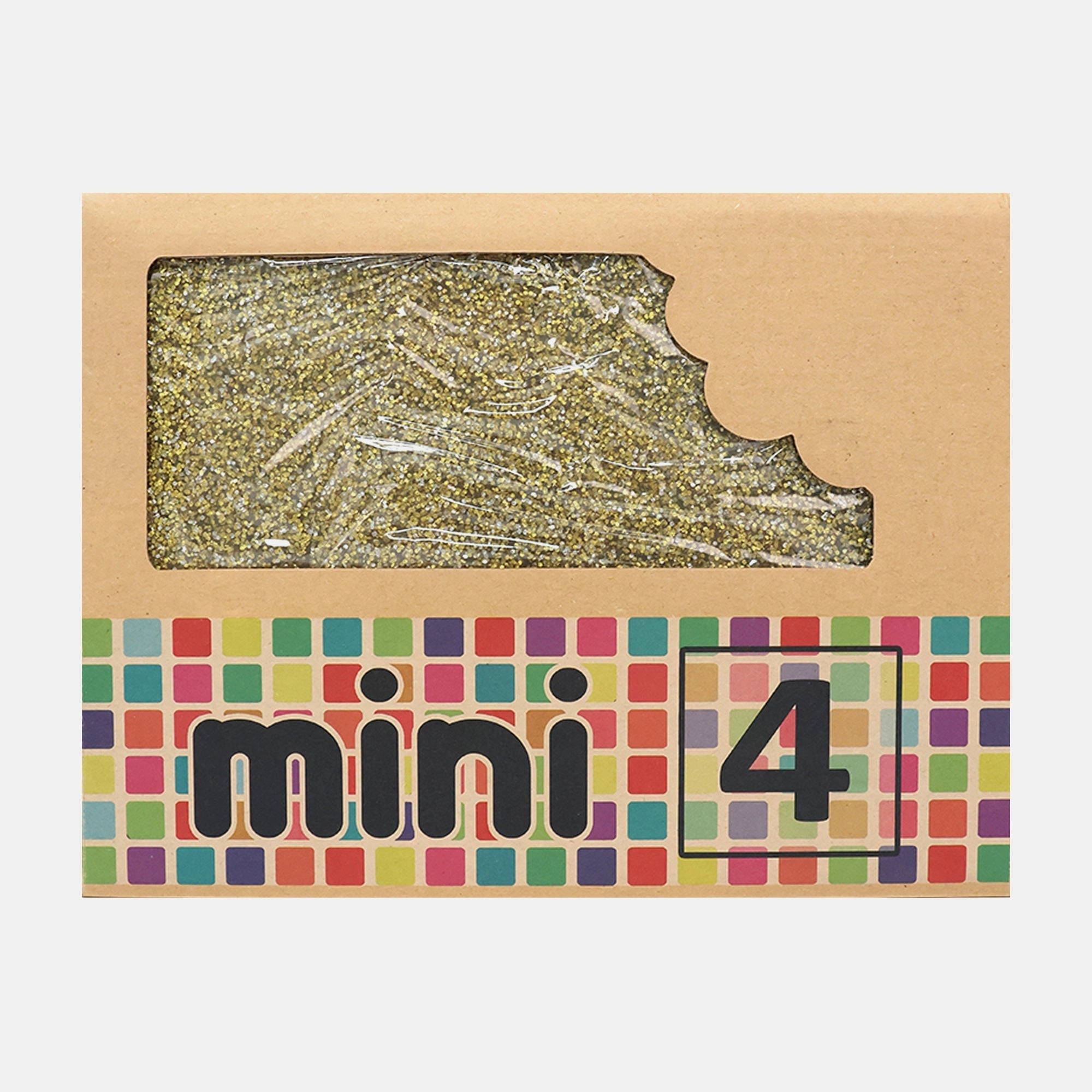 MUNCHBOX Mini 4 - Sparkle Gold over five cups