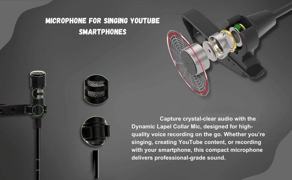 COLLER MIC_P42 3.5mm-Mini-Jack Microphone