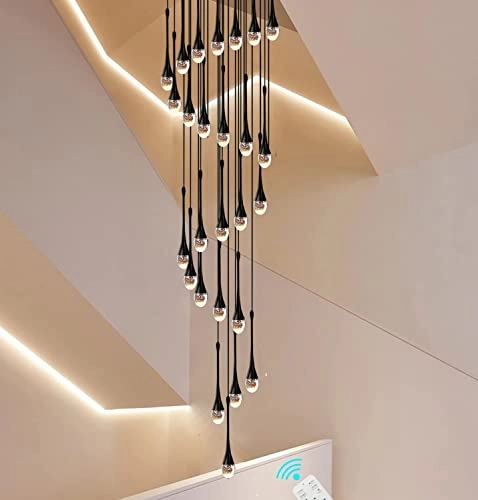 138''/350cm Foyer Entrance Crystal Chandelier - 20 inches