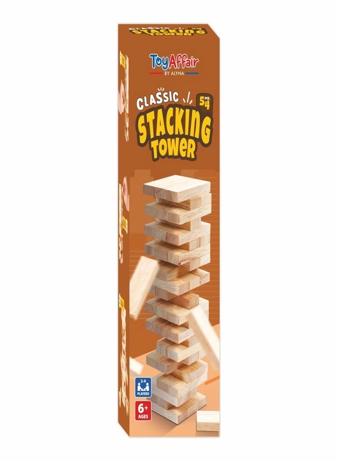 Toyaffair Stacking Tower - Kids & Adults 54 pieces