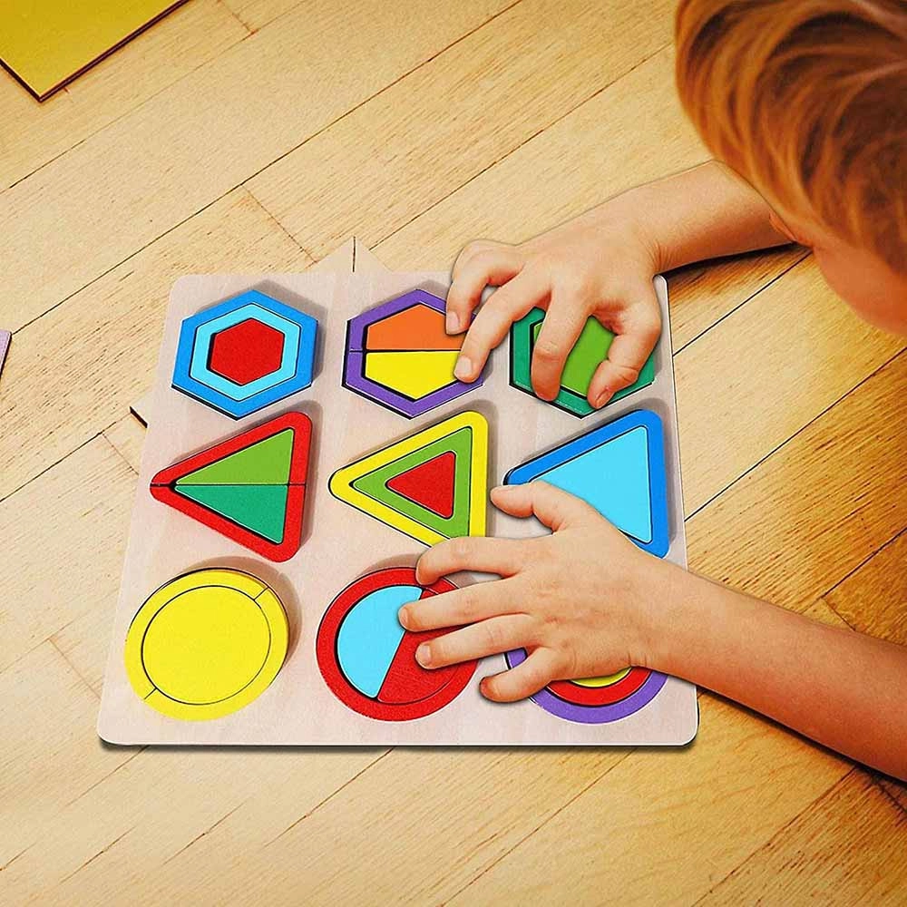 Geometric Shapes Sorting Puzzle - 2+