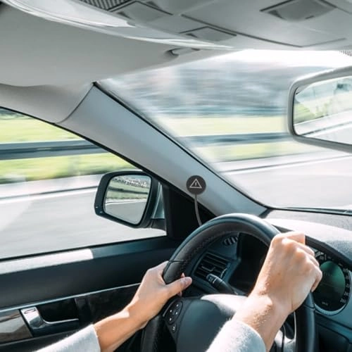 Blind Spot Monitoring System - Car Mirror Sensor Light Blind Spot Detector