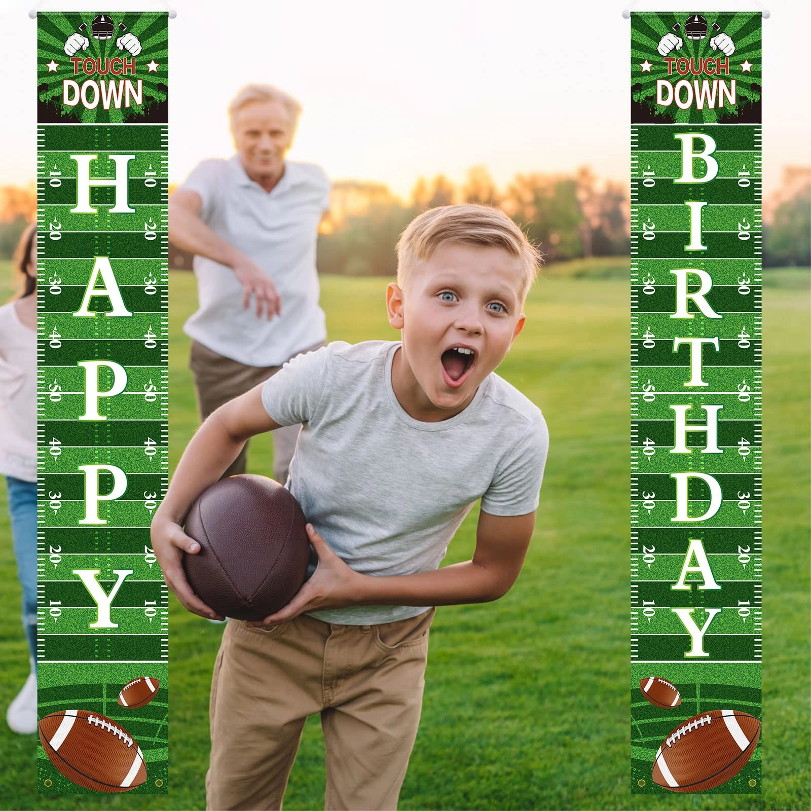 Football Porch Sign - 1 Set Sports Events