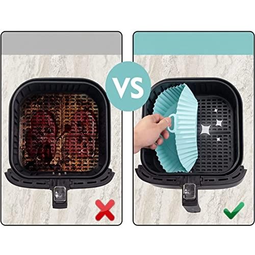 Silicone Air Fryer Liner - food grade silicone 2Pcs