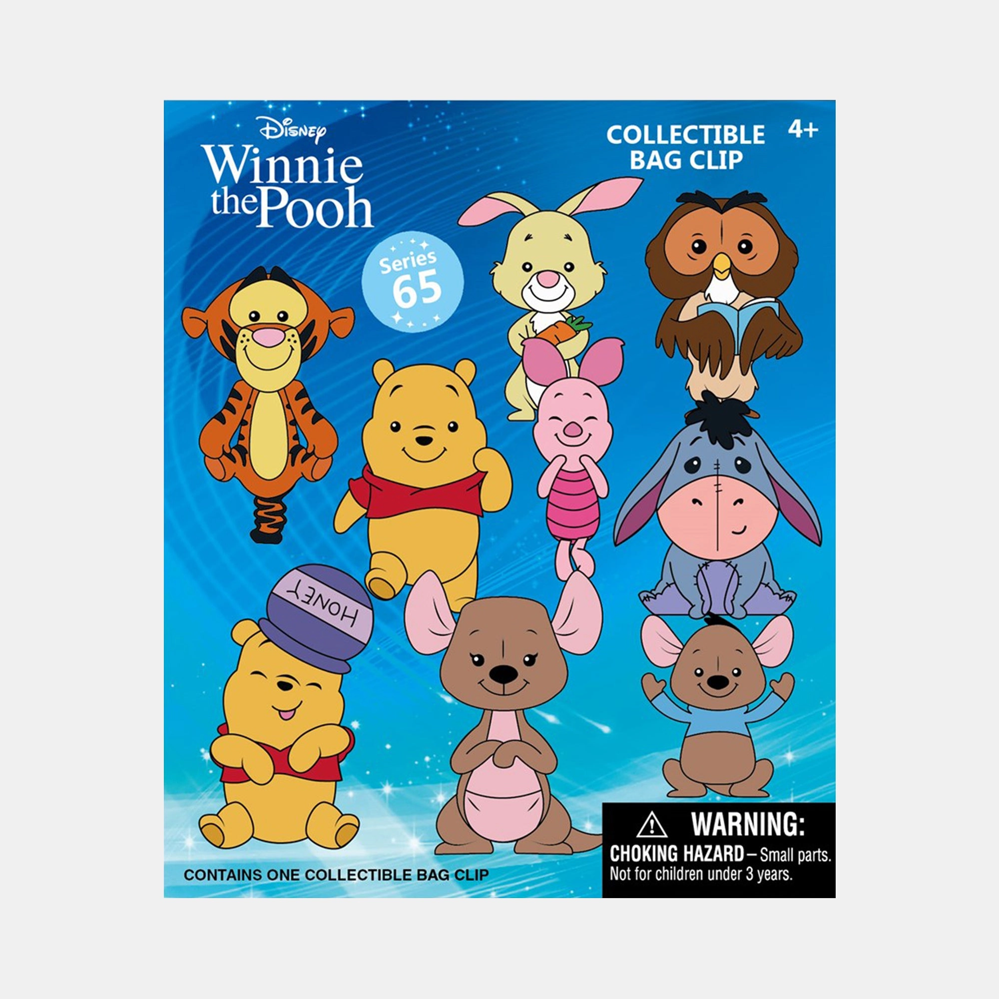 Monogram International Winnie The Pooh 3D Foam Bag Clip - Disney Characters - 14cm
