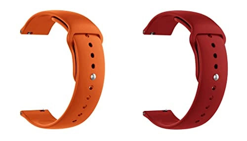 2 Pack 20mm Watch Band for Lotus Women's Digital 50015/A