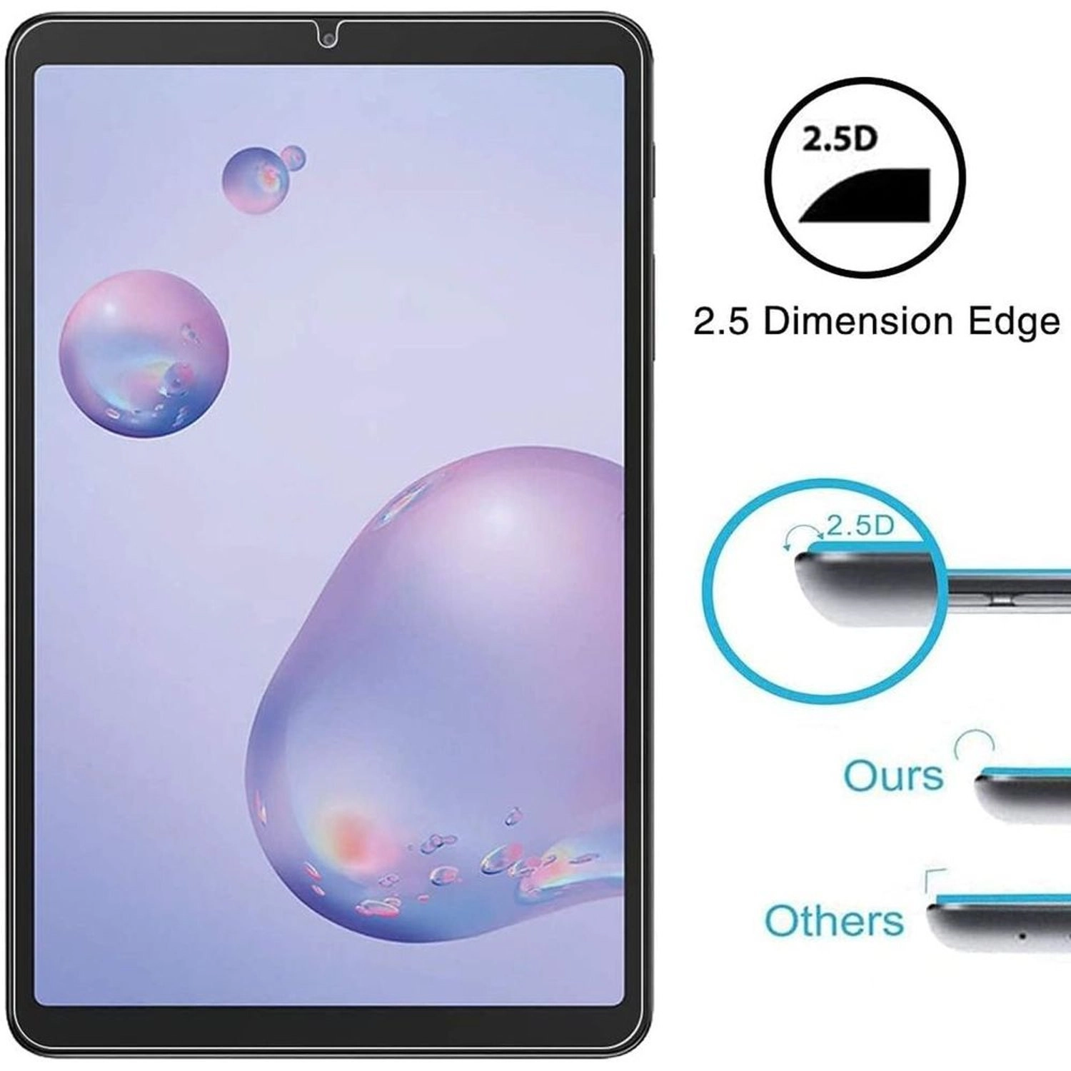 Full Coverage Tempered Glass for Galaxy A8