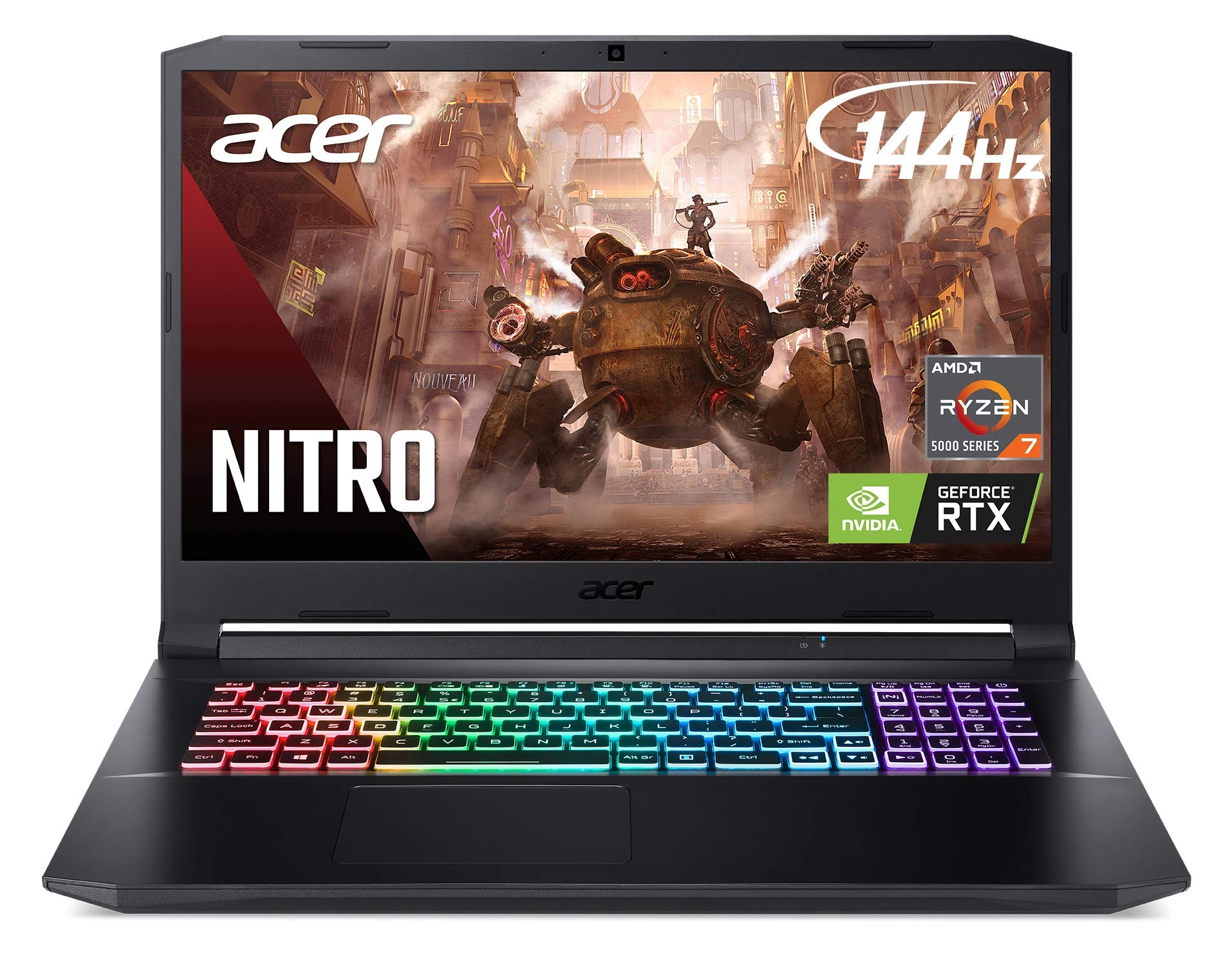 Acer Nitro 5 AN517-41-R0RZ - 17.3'' Ryzen 7 5800H 16GB DDR4 1TB SSD