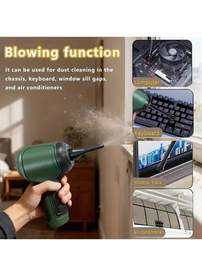 4-in-1 Wireless Handheld Vacuum Cleaner - 2000mAh