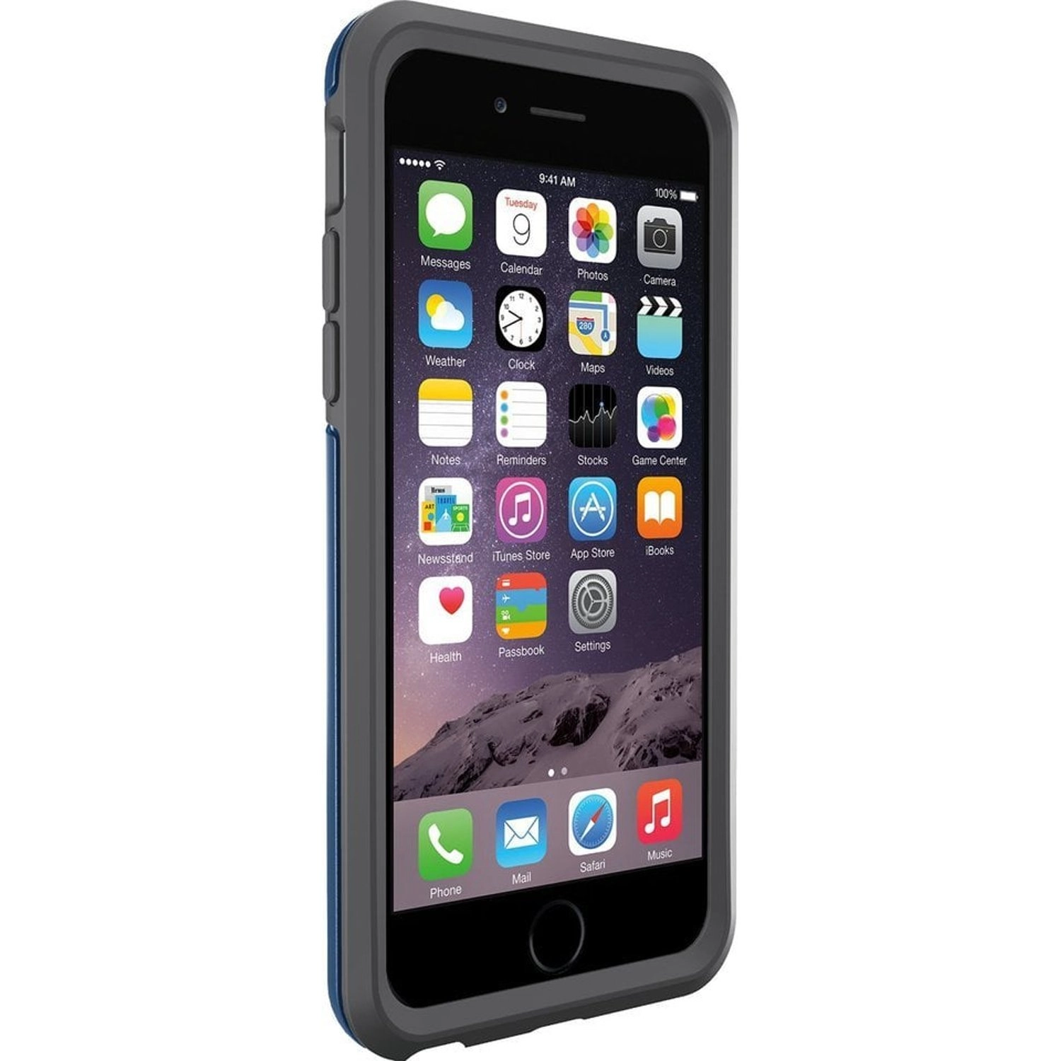 Symmetry Blue Print II Back Case for Iphone 6