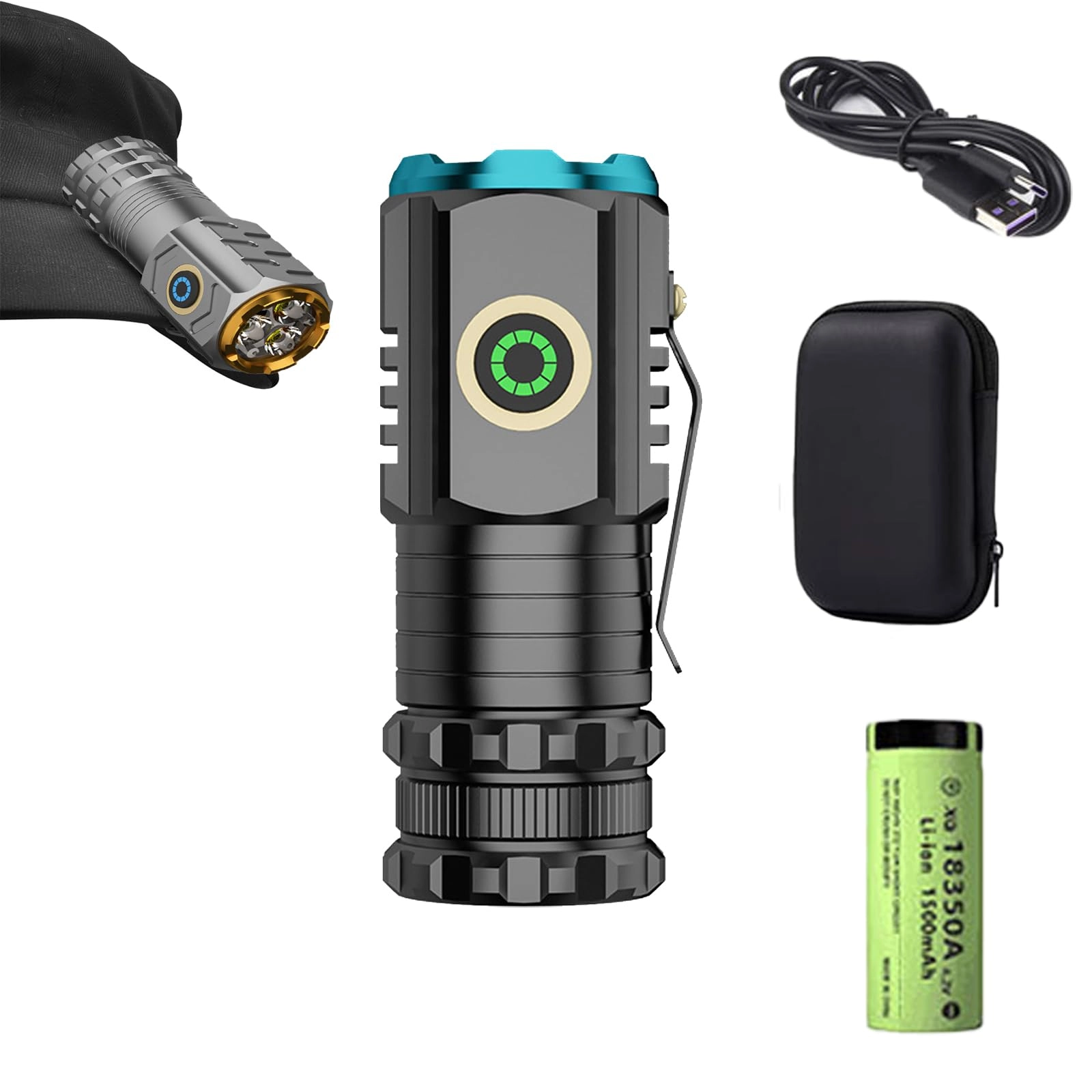 XILIWUS Flash Light - Rechargeable Waterproof