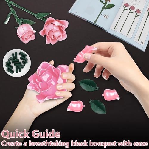 Bouquet Building Kit - 6 years and up 585 pieces