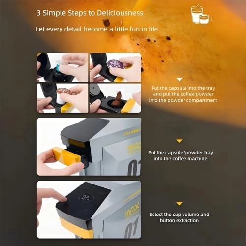 Touch Screen - 4 Capsule Holders