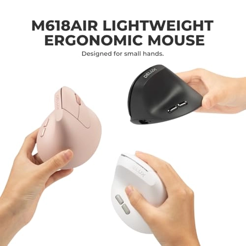 M618Mini Vertical Mouse - Wireless