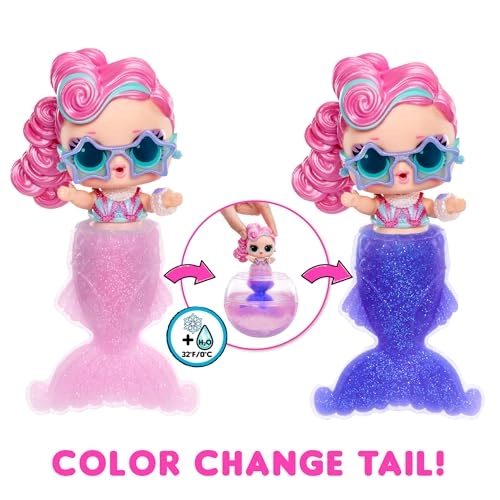 Mermaids Tots - Color Change Tail 8 Dolls Ages 4+