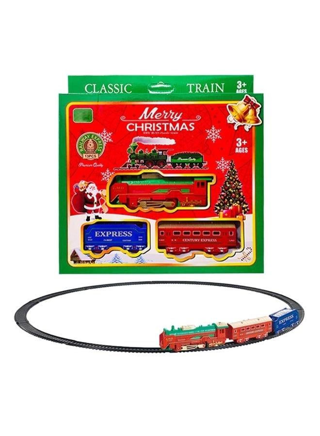 Galaxy Toys Train Set - Christmas Battery Operated