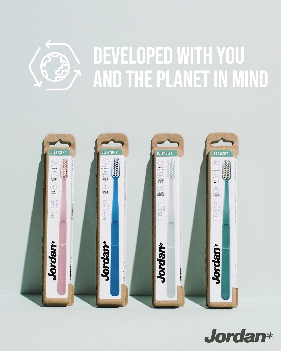 Green Clean Toothbrush - Medium