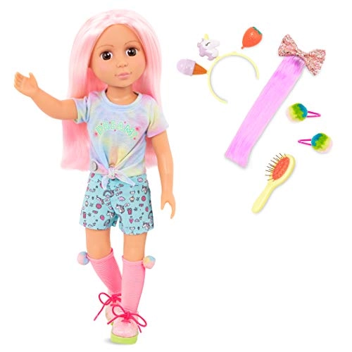 Nixie Doll - 14 inch Colored Outfit Hair Accessories Ages 3+