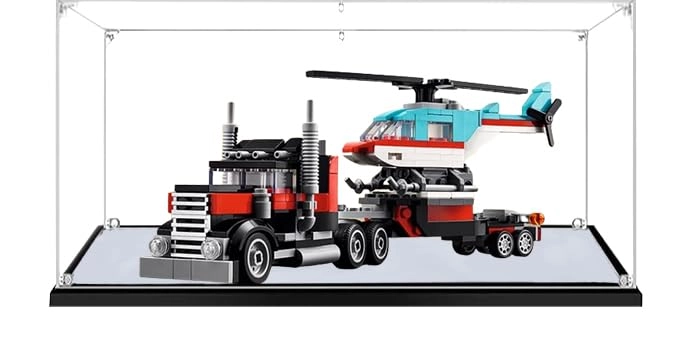 TRUSTFAR Acrylic Display Case - 30 x 10 x 15cm Transparent 3 mm