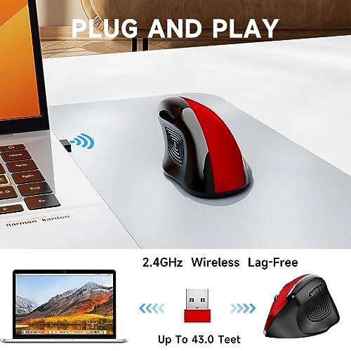 Ergonomic Mouse - Wireless