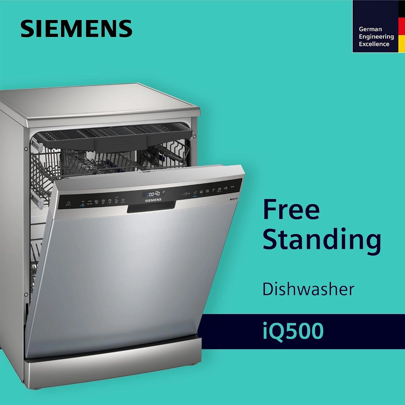 iQ500 SN25HI76MM Freestanding