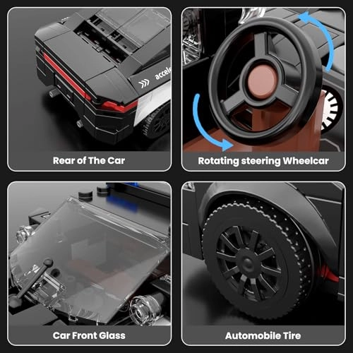 27098 - Technik Speed Champion Racing Car Acrylic Display Box