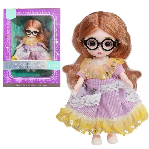 Fashion Doll - Long Hair Glasses Korean Ages 3+