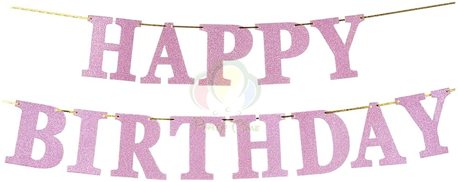 Carnival Happy Birthday Paper Banner