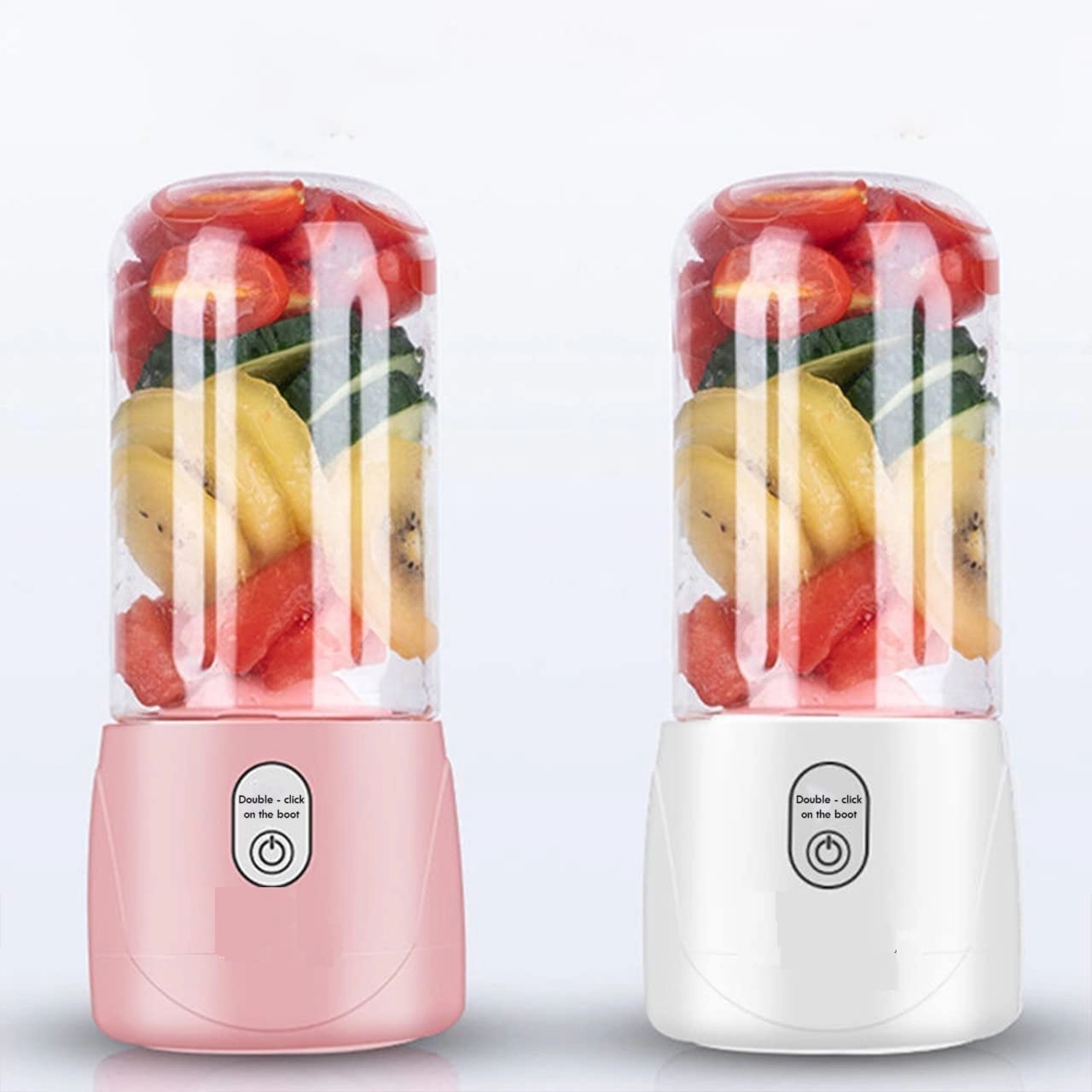 Home Stuffs Juicer Portable Blender - USB Rechargeable 4 Blades 2000mAh